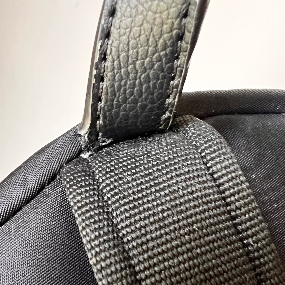 ♠️ Kate Spade ♠️ Dawn Medium Black Nylon Backpack EXCELLENT Used Condition $249 - Picture 3 of 16